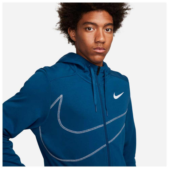 Nike Ανδρική ζακέτα Dri-FIT Fleece Full-Zip Fitness Hoodie Nike Ανδρική ζακέτα Dri-FIT Fleece Full-Zip Fitness Hoodie